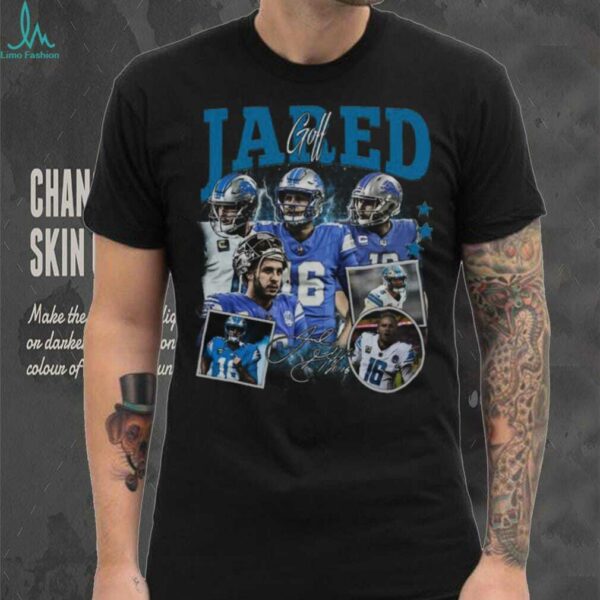 Jared Goff Detroit football Vintage Sports Shirt