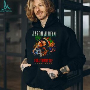 Jason Aldean Full Throttle Tour 2025 signature shirt