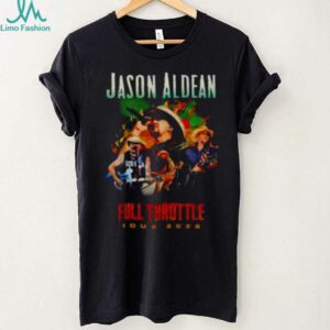 Jason Aldean Full Throttle Tour 2025 signature shirt