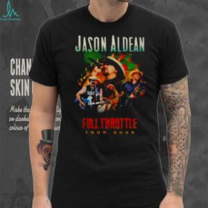 Jason Aldean Full Throttle Tour 2025 signature shirt