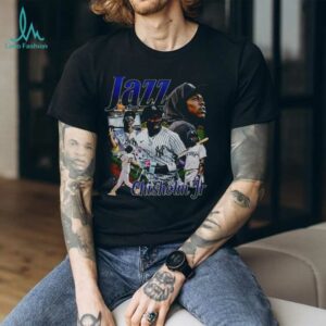 Jazz Chisholm Jr. New York Yankees MLB Baseball graphic shirt