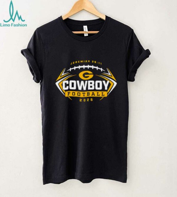 Jeremiah 29 11 Cowboy Football 2025 shirt