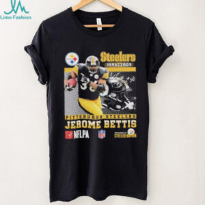 Jerome Bettis Pittsburgh Steelers 1996 2005 signature shirt