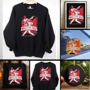 Jim Edmonds triple player St. Louis shirt