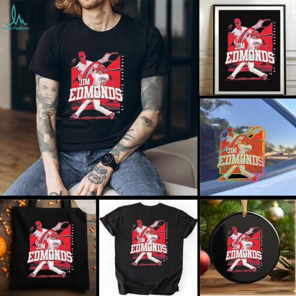 Jim Edmonds triple player St. Louis shirt