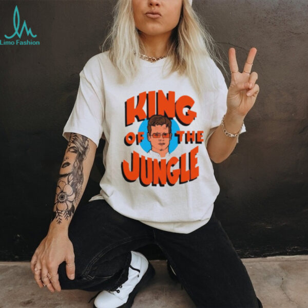 Joe Burrow King of the Jungle Cincinnati Bengals NFL shirt