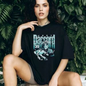 Joey Daccord 35 Seattle Kraken Hockey player autographed shirt