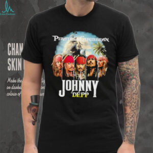 Johnny Depp Pirates Of The Caribbean 2025 Signature shirt