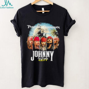 Johnny Depp Pirates Of The Caribbean 2025 Signature shirt