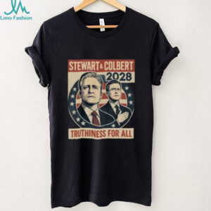 Jon Stewart & Stephen Colbert 2028 Truthiness for All t shirt
