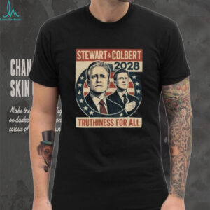 Jon Stewart & Stephen Colbert 2028 Truthiness for All t shirt