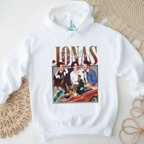 Jonas Brothers retro car band reunion shirt