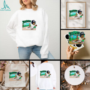 Josh Naylor Swiped Seattle Mariners MLB cartoon shirt