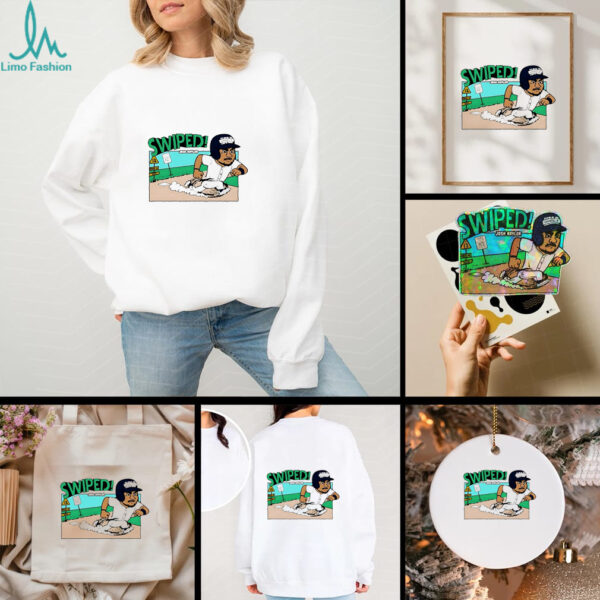 Josh Naylor Swiped Seattle Mariners MLB cartoon shirt