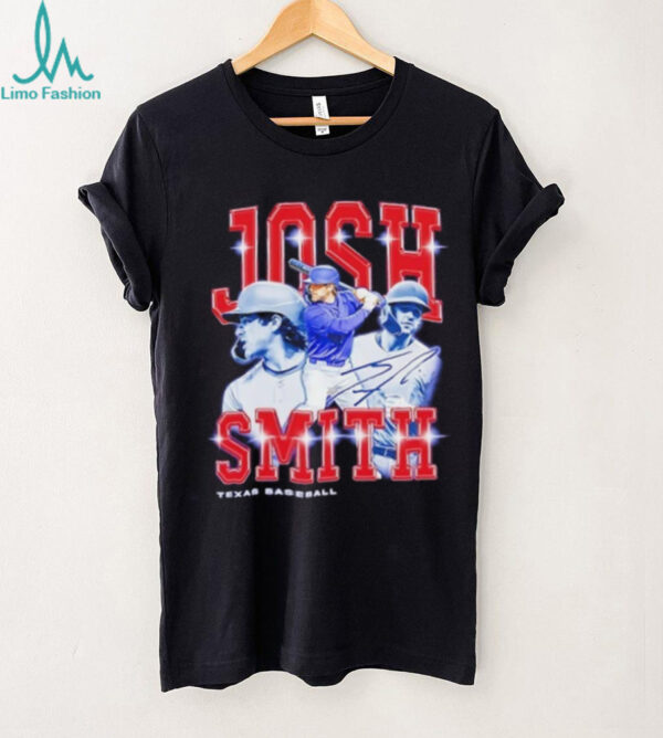 Josh Smith Texas Rangers flair signature shirt