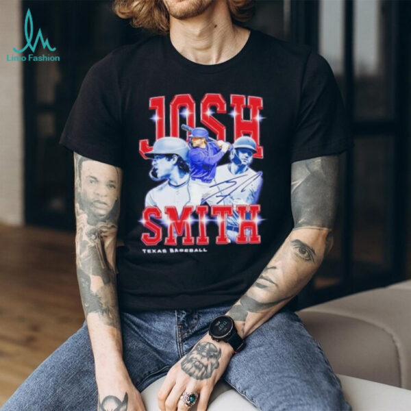 Josh Smith Texas Rangers flair signature shirt