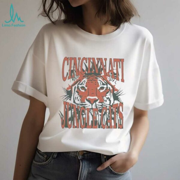 Jungle Cats Cincinnati Bengals football shirt