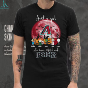 Just a Girl Who Loves Witches & DBACKS T Shirt