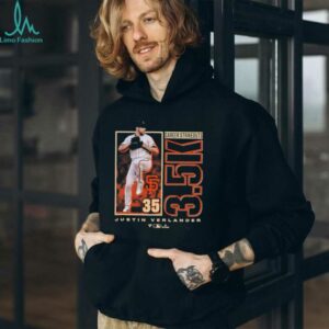 Justin Verlander San Francisco Giants 3500 Career Strikeouts shirt