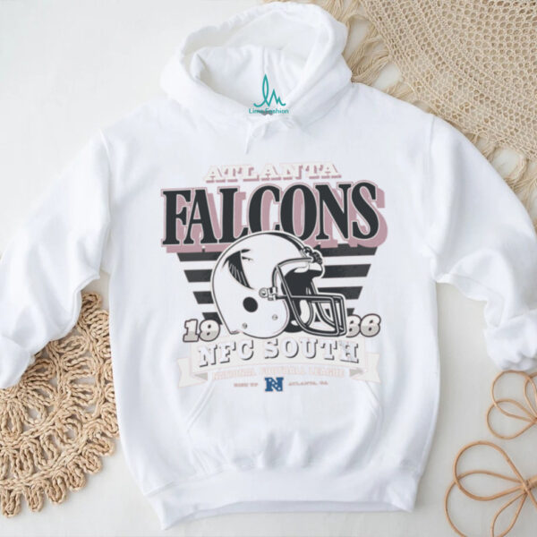 Atlanta Falcons Stripe Splash Franklin Throwback T Shirt