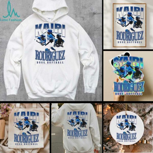 Kairi Rodriguez retro player Duke softball shirt