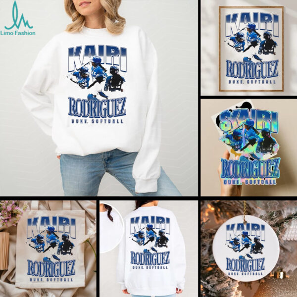 Kairi Rodriguez retro player Duke softball shirt