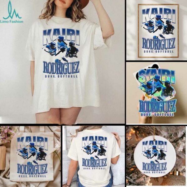 Kairi Rodriguez retro player Duke softball shirt