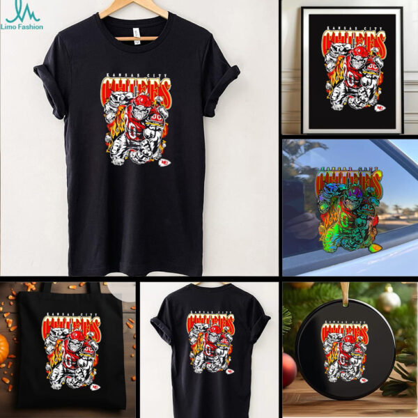 Kansas City Chiefs Rush X Skeleton Player shirt