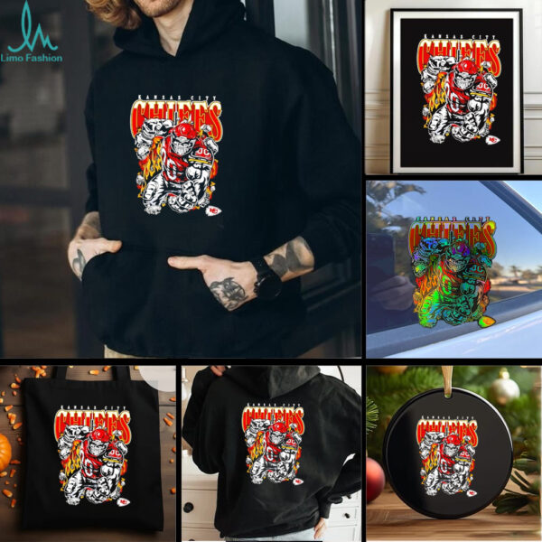 Kansas City Chiefs Rush X Skeleton Player shirt