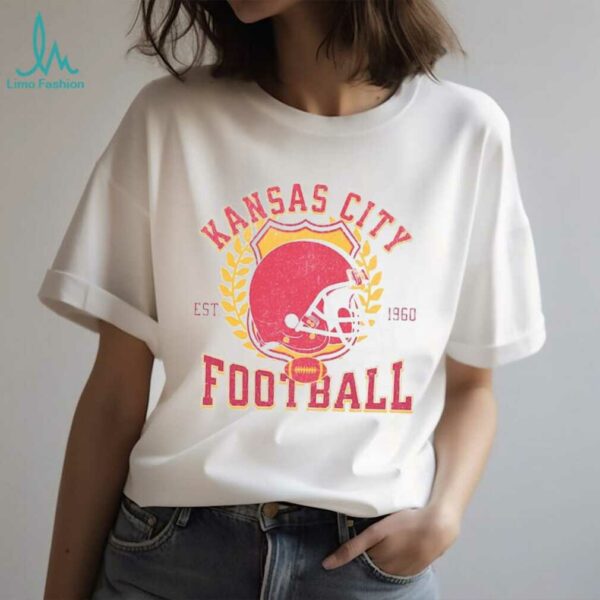 Kansas City Football Vintage est 1960 Shirt