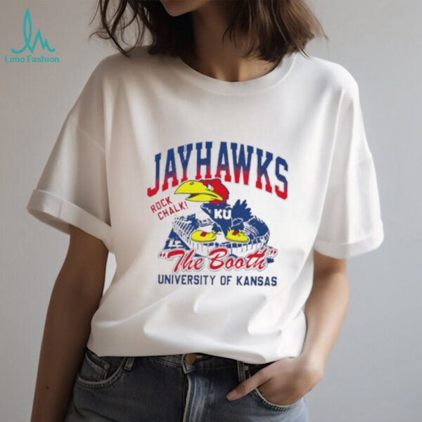 Kansas Jayhawks Rock Chalk The Booth Stadium shirt