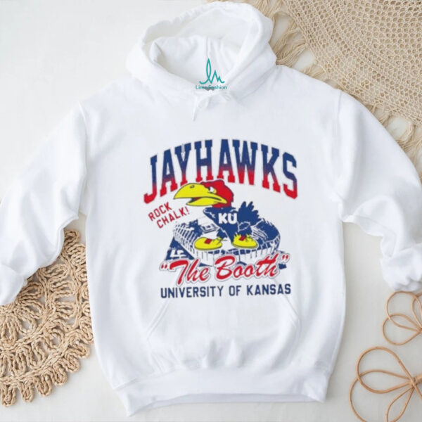 Kansas Jayhawks Rock Chalk The Booth Stadium shirt