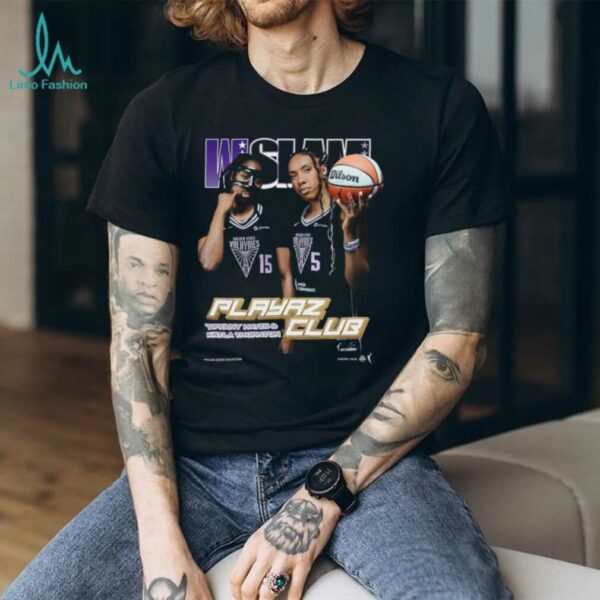Kayla Thornton & Tiffany Hayes Golden State Valkyries SLAM Unisex Cover T Shirt