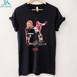 Keegan Smith Arkansas Razorbacks signature vintage shirt