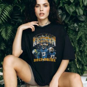 Keenan Allen Los Angeles Chargers NFL Football Bolt Pride T shirt