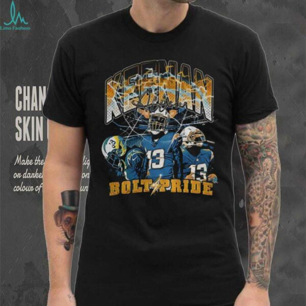 Keenan Allen Los Angeles Chargers NFL Football Bolt Pride T shirt