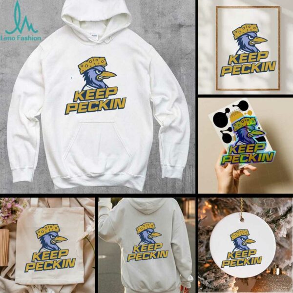 Keep Peckin birds cheese Milwaukee Brewers Baseball shirt