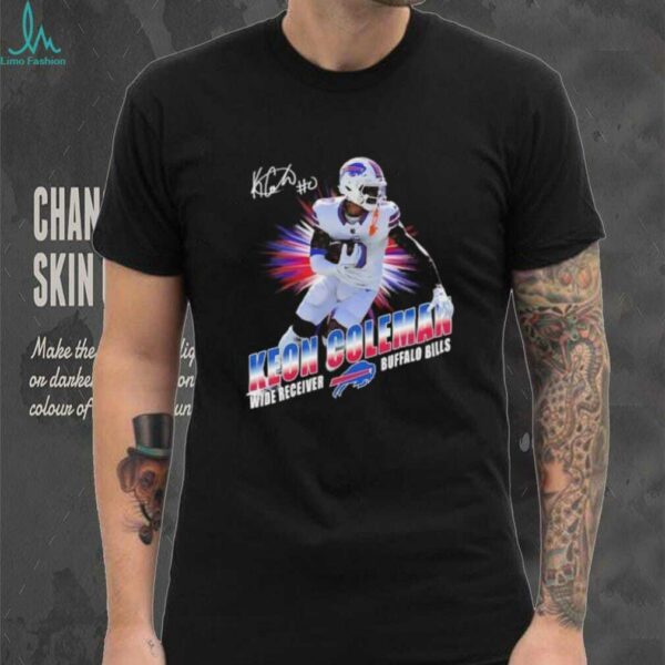 Keon Coleman first game Buffalo Bills shirt