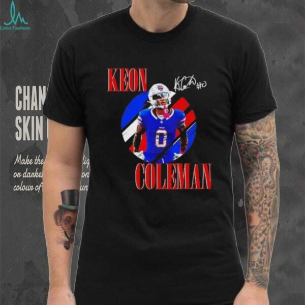 Keon Coleman scarface Buffalo Bills shirt
