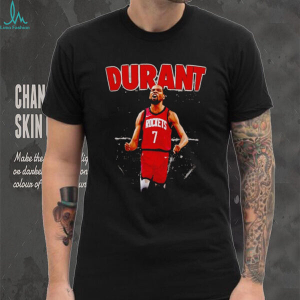 Kevin Durant new faces new places Houston Rockets shirt