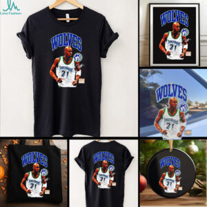 Kevin Garnett hardwood classics Minnesota Timberwolves shirt