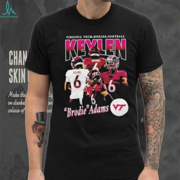 Keylen Adams Brodie Virginia Tech Hokies Football Vintage shirt