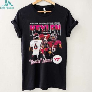Keylen Adams Brodie Virginia Tech Hokies Football Vintage shirt