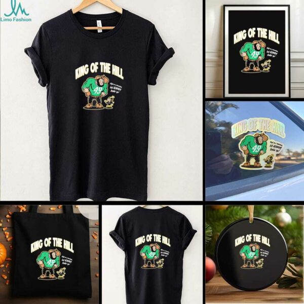 King of the Hill San Francisco 49ers NFL high on a mountain but always lookin up shirt