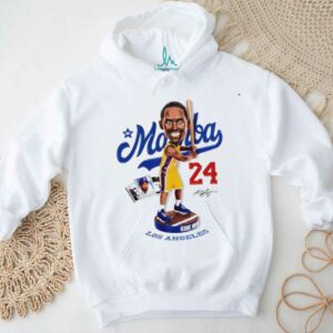 Kobe Bryant Mamba baseball cartoon shirt