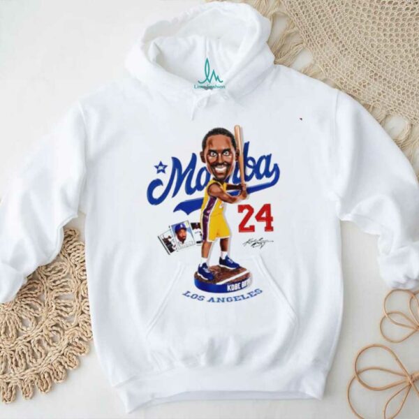 Kobe Bryant Mamba baseball cartoon shirt
