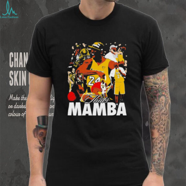 Kobe Bryant that’s Mamba graphic shirt