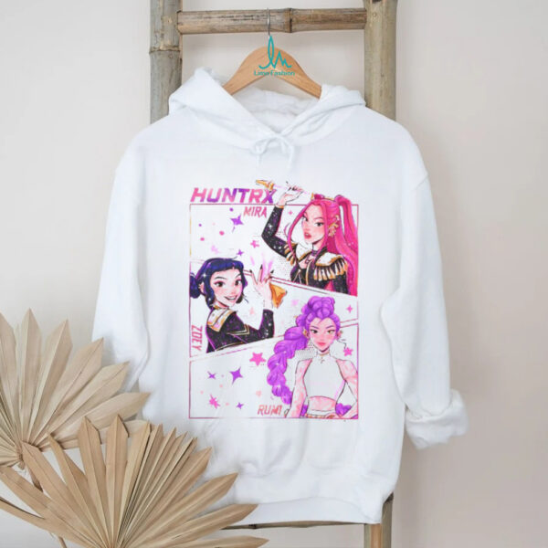 Kpop Demon Hunters Huntrix Girl Kpop idol group Mira, Rumi, Joey Shirt
