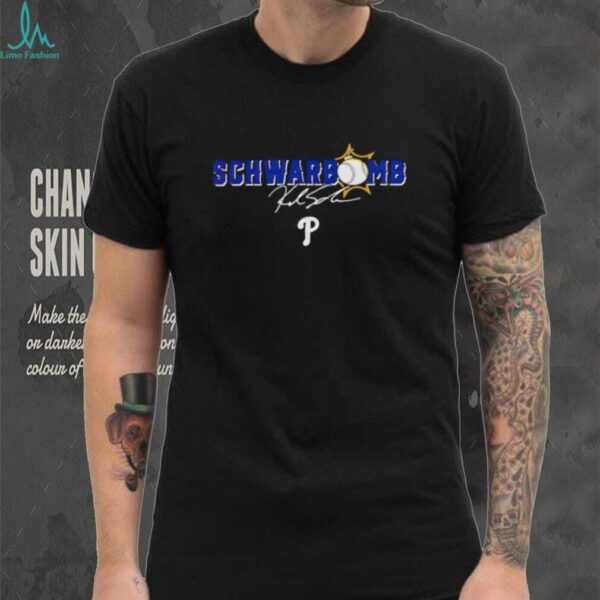 Kyle Schwarber Philadelphia Phillies Schwarbomb Signature Shirt