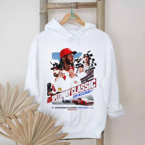 Shake and bake MLB Speedway Classic ’25 Braves and Reds shirt